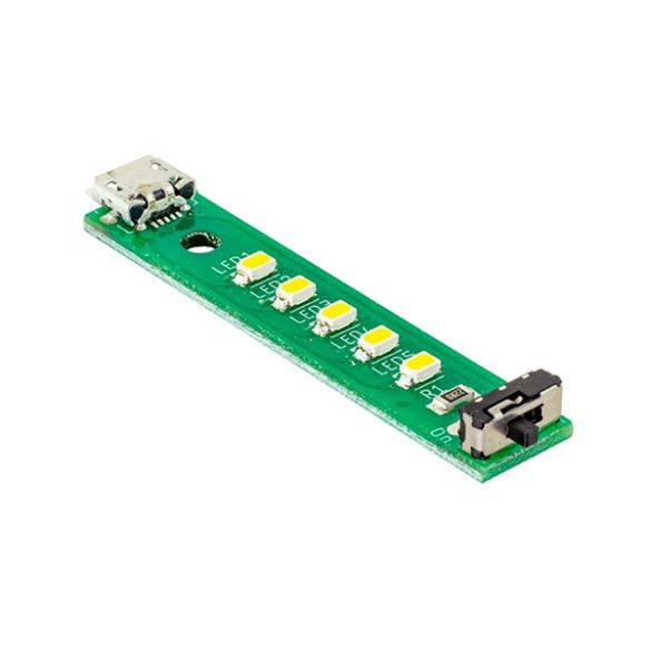  Module stick à 5 LEDs blanches 35150
