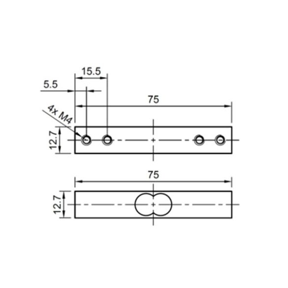  Capteur de force 20 kg + ampli HX711-20