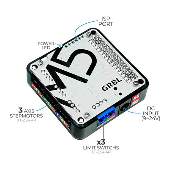  Commande 3 moteurs PaP GRBL M035