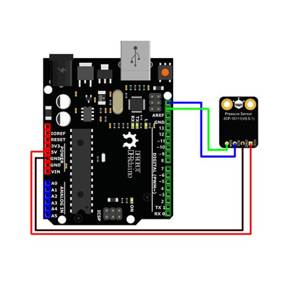  Capteur de pression ICP-10111 SEN0516