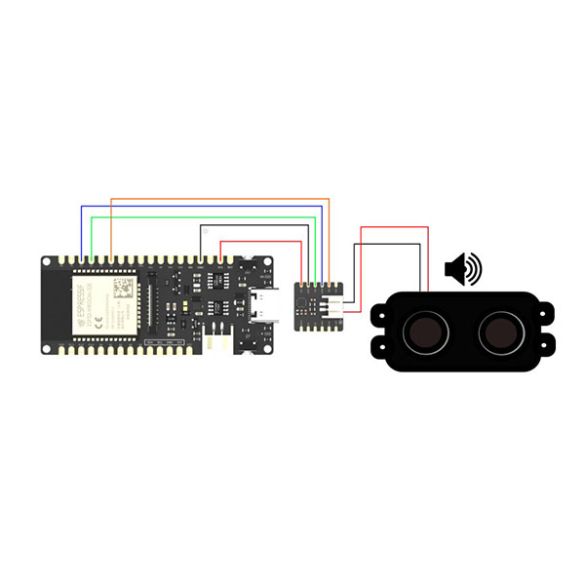 Exemple d'utilisation (microcontrôleur et HP non inclus) 