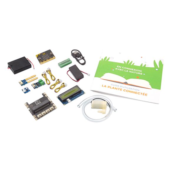 Kit plante connectée en version micro:bit 