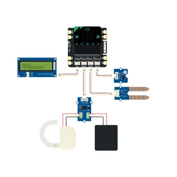  Kit ''La plante connectée'' en version micro:bit