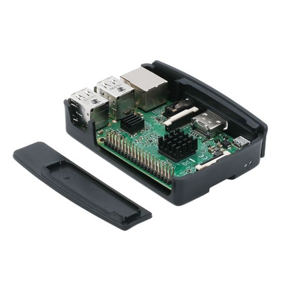  Boîtier noir pour Raspberry Pi 3