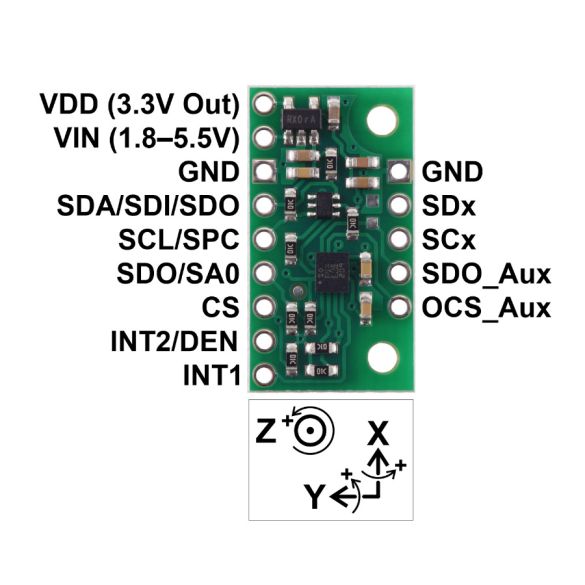  Module 6 DoF LSM6DSO 2798