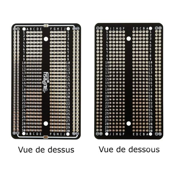  10 plaques de prototypages moyen format