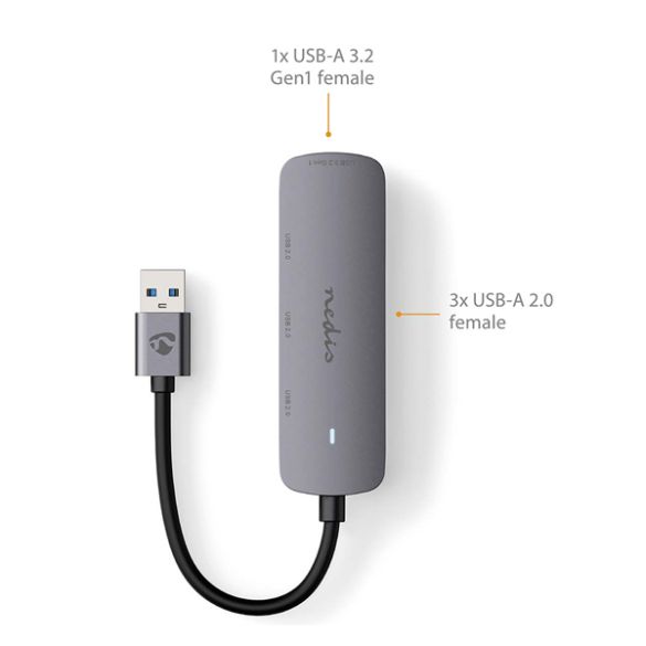  Hub USB 4 ports CCGB61210GY01