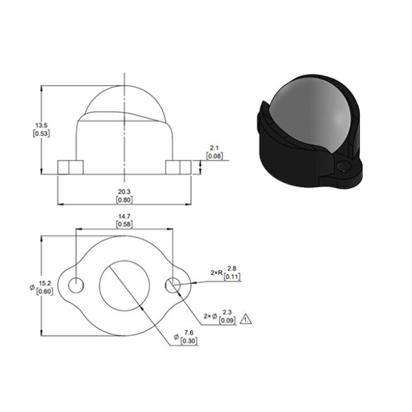  Roue libre 1/2'' 952