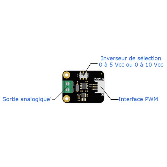  Module PWM vers analogique DFR1036