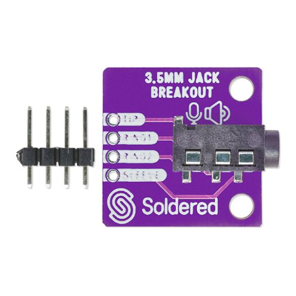  Platine à embase Jack 3,5 mm 333088