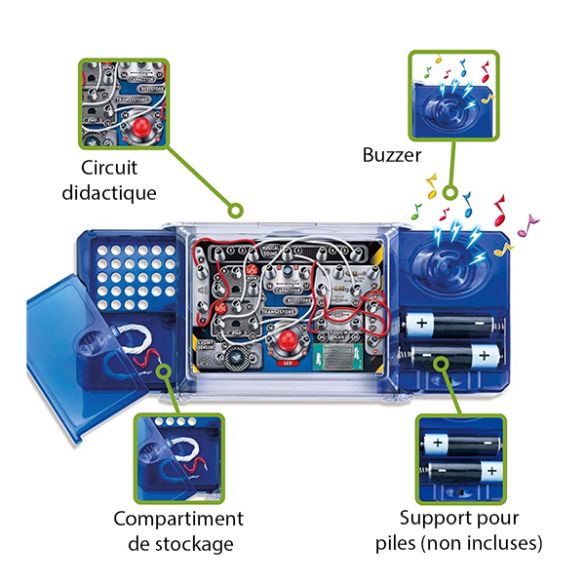  Kit de 8 expériences didactiques KNS100