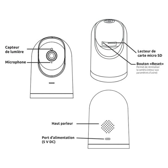 Caméra IP WiFi iM260 518260