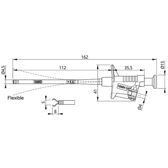  Grippe-fil PJP 6005J