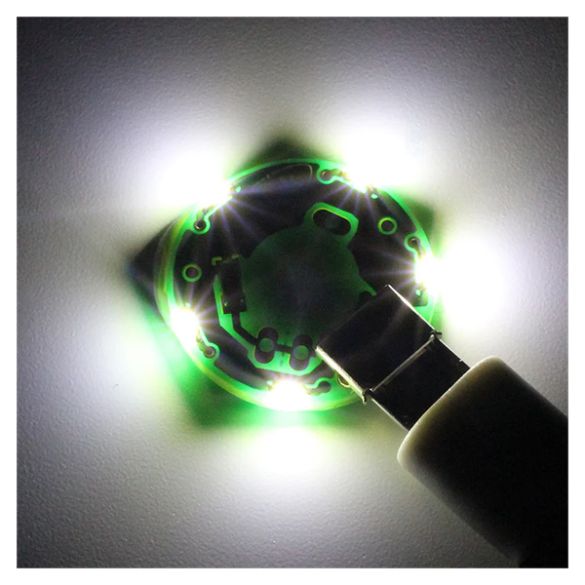  Module circulaire à 5 LEDs blanches 35167