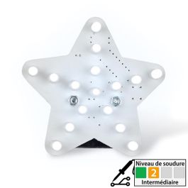 Etoile lumineuse blanche WSL199