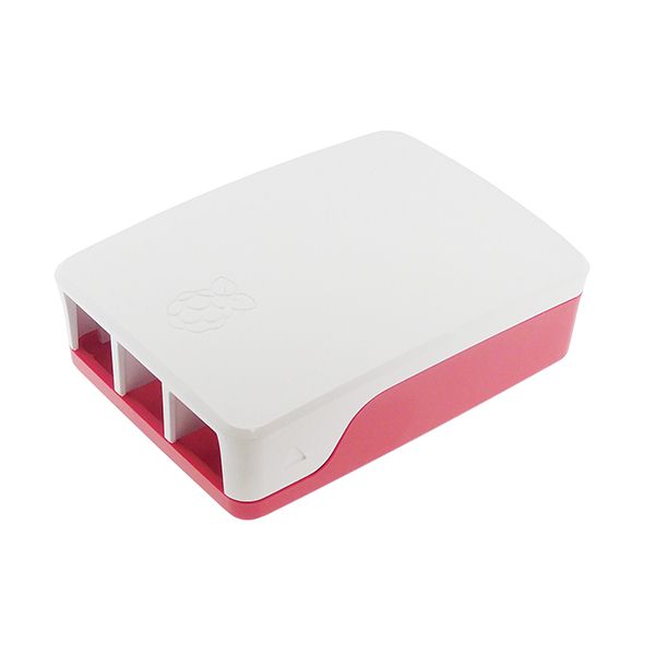 Boîtier Officiel Rouge et Blanc pour Raspberry Pi 4 - Raspberry 
