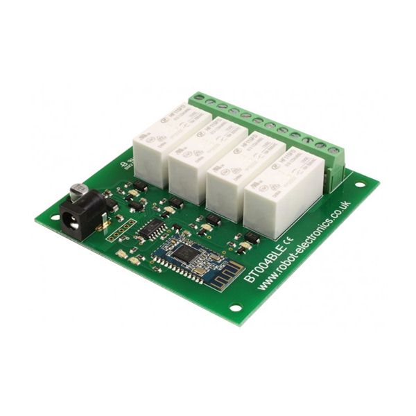 Carte Bluetooth 4 relais BT004BLE Robot Electronics - Modules