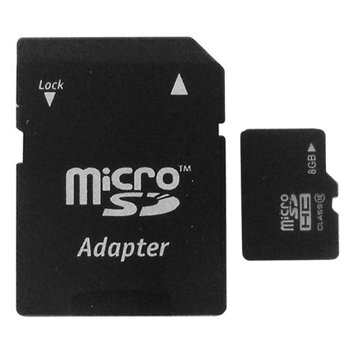 Carte microSD 8 GB - Cartes SD et clés USB