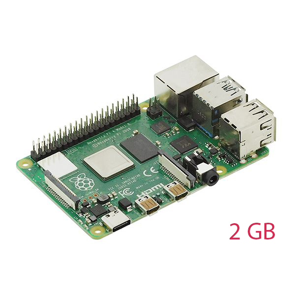 Raspberry Pi 4 Modèle B 2Go,32 Go Classe 10 Micro SD Carte