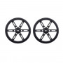 Paire de roues noires 60 x 8 mm 4910